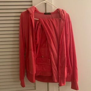 Hot pink matching sweat set